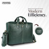 Office Bag for Men - Genuine Leather Laptop Bag - Fits Upto 14 Inch Laptop Bag/MacBook - 1 Year Warranty