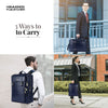 Laptop Bag for Men - Genuine Leather Office Bag - Fits upto 15.6 Inch Laptop/MacBook - Messenger Bag