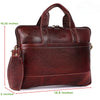 Genuine Leather Laptop Bag for daily use 15"5inch image 1