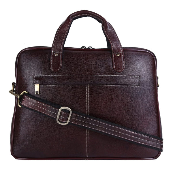 Genuine Leather Laptop Bag for daily use 15"5inch image 0