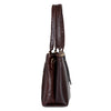 Natural Leather Ladies Handbag Front Metal Chain image 5