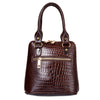 Natural Leather Round Handbag Tus image 1