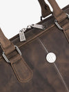 Genuine Leather Office Bag for Men, 15.6 Inch Laptop Bag, 1 Year Warranty