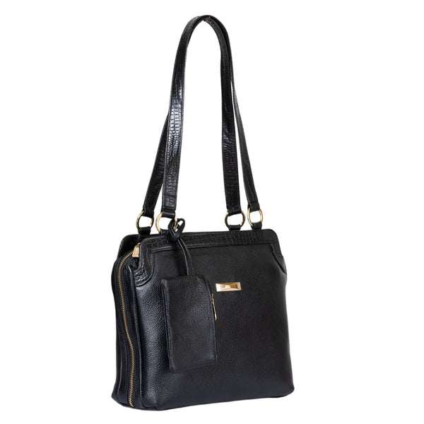 Genuine Leather Handbag HM image 7
