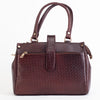 Natural Leather Ladies Handbag New NNO - Brown image