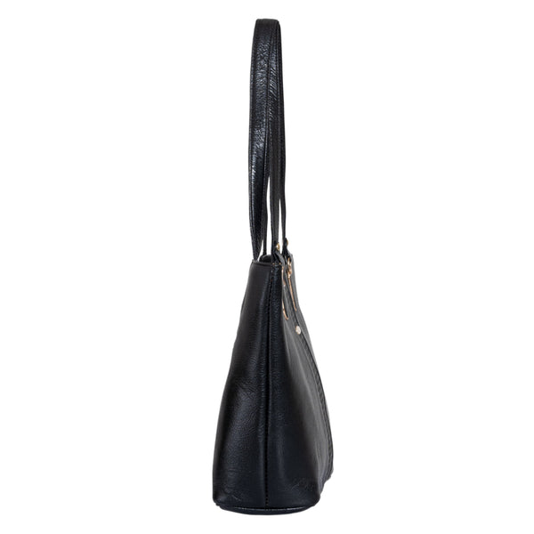 Genuine Leather Handbag Mid Cut image 4