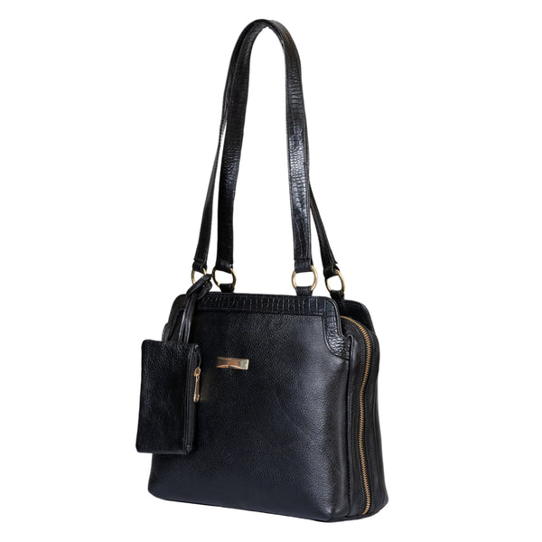 Genuine Leather Handbag HM image 6