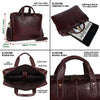 Genuine Leather File Bag for office use image 3
