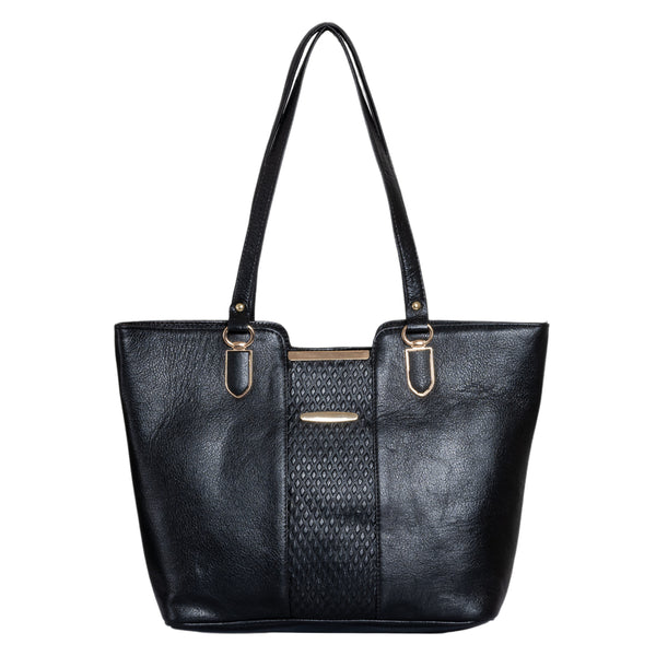 Genuine Leather Handbag Mid Cut image 0