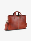 Office Bag for Men - Genuine Leather Laptop Bag - Fits Upto 14 Inch Laptop Bag/MacBook - 1 Year Warranty