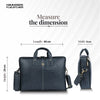 Genuine Leather Laptop Bag for Men - Office Bag - Fits Up to 14/15.6 Inch Laptop/MacBook