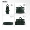 Genuine Leather Laptop Bag for Men - Office Bag - Fits Up to 14/15.6 Inch Laptop/MacBook