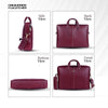 Genuine Leather Laptop Bag for Men - Office Bag - Fits Up to 14/15.6 Inch Laptop/MacBook