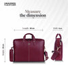 Genuine Leather Laptop Bag for Men - Office Bag - Fits Up to 14/15.6 Inch Laptop/MacBook