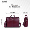 Genuine Leather Laptop Bag for Men - Office Bag - Fits Up to 14/15.6 Inch Laptop/MacBook