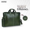 Genuine Leather Laptop Bag for Men - Office Bag - Fits Up to 14/15.6 Inch Laptop/MacBook