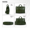 Genuine Leather Laptop Bag for Men - Office Bag - Fits Up to 14/15.6 Inch Laptop/MacBook