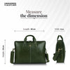 Genuine Leather Laptop Bag for Men - Office Bag - Fits Up to 14/15.6 Inch Laptop/MacBook