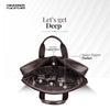 Genuine Leather Laptop Bag for Men - Office Bag - Fits Up to 14/15.6 Inch Laptop/MacBook