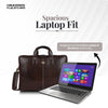 Genuine Leather Laptop Bag for Men - Office Bag - Fits Up to 14/15.6 Inch Laptop/MacBook