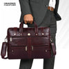 Branded Laptop Bag for Men - Genuine Leather - Fits Up to 15.6 Inch Laptop/MacBook - 1 Year Warranty