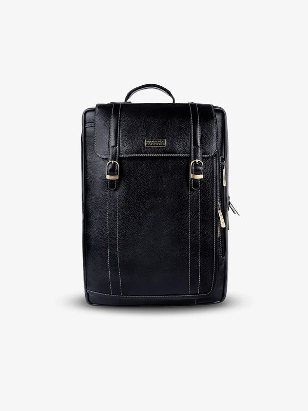 Laptop Bag for Men - Genuine Leather Office Bag - Fits upto 15.6 Inch Laptop/MacBook - Messenger Bag
