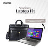 Luxury Leather Laptop Bag for Men - Office Shoulder Bag - Fits 14/15.6 Inch Laptops/MacBook