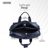 Genuine Leather Expandable Laptop Bag for Men with Adjustable Strap - Fits Upto 15.6" Laptop/MacBook- 1 Year Warranty