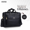 Genuine Leather Expandable Laptop Bag for Men with Adjustable Strap - Fits Upto 15.6" Laptop/MacBook- 1 Year Warranty