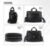 Laptop Bag for Men - Genuine Leather - Fits Upto 15.6 Inch Laptop