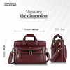 Laptop Messenger Bag For Men - Ideal for Office and Travel - Fits 14-15.6 inch Laptop - 1 Year Warranty