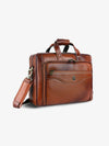 Leather Office Laptop Bags For Mens - Fits Up to 15.6-inch Laptop/MacBook - 1 Year Warranty Included