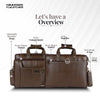Leather office side bag For Laptop - Laptop Bag for 14-15.6 Inch Laptop/MacBook - 1 Year Warranty
