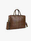 Laptop Shoulder Bag for Men- Genuine Leather Bag With Multiple Compartments- 1 Year Warranty