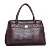 Genuine Leather Handbag ALB - Brown image