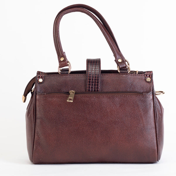 Natural Leather Ladies Handbag New NNO image 7