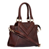 Small Croco Leather Handbag image 14