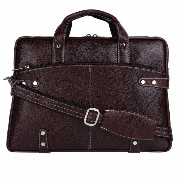 Genuine Leather Laptop Bag for daily use 15"5inch image 0
