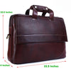 Genuine Leather Laptop Bag for daily use 15"5inch image 1