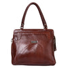 Natural Leather Ladies Handbag CTO - Brown image