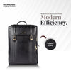 Laptop Bag for Men - Genuine Leather Office Bag - Fits upto 15.6 Inch Laptop/MacBook - Messenger Bag