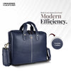 Office Bag for Men - Genuine Leather Laptop Bag - Fits Upto 14 Inch Laptop Bag/MacBook - 1 Year Warranty