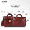 Genuine Leather Office Bag for Men - Laptop Bag - Fits Upto 15.6 Inch Laptop/MacBook - 1 Year Warranty
