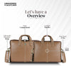 Office Bag for Men - Genuine Leather Laptop Bag - Fits Upto 14 Inch Laptop Bag/MacBook - 1 Year Warranty