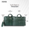 Office Bag for Men - Genuine Leather Laptop Bag - Fits Upto 14 Inch Laptop Bag/MacBook - 1 Year Warranty