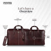 Office Bag for Men - Genuine Leather Laptop Bag - Fits Upto 14 Inch Laptop Bag/MacBook - 1 Year Warranty