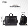 Laptop Bag for Men - Genuine Leather Office Bag - Fits upto 15.6 Inch Laptop/MacBook - Messenger Bag