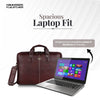 Office Bag for Men - Genuine Leather Laptop Bag - Fits Upto 14 Inch Laptop Bag/MacBook - 1 Year Warranty
