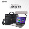 Leather Laptop Messenger Bag for Men with Multiple Compartments - Fits up to 15.6 Inch Laptop - 1 Year Warranty