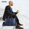 Office Bag for Men - Genuine Leather Laptop Bag - Fits Upto 14 Inch Laptop Bag/MacBook - 1 Year Warranty